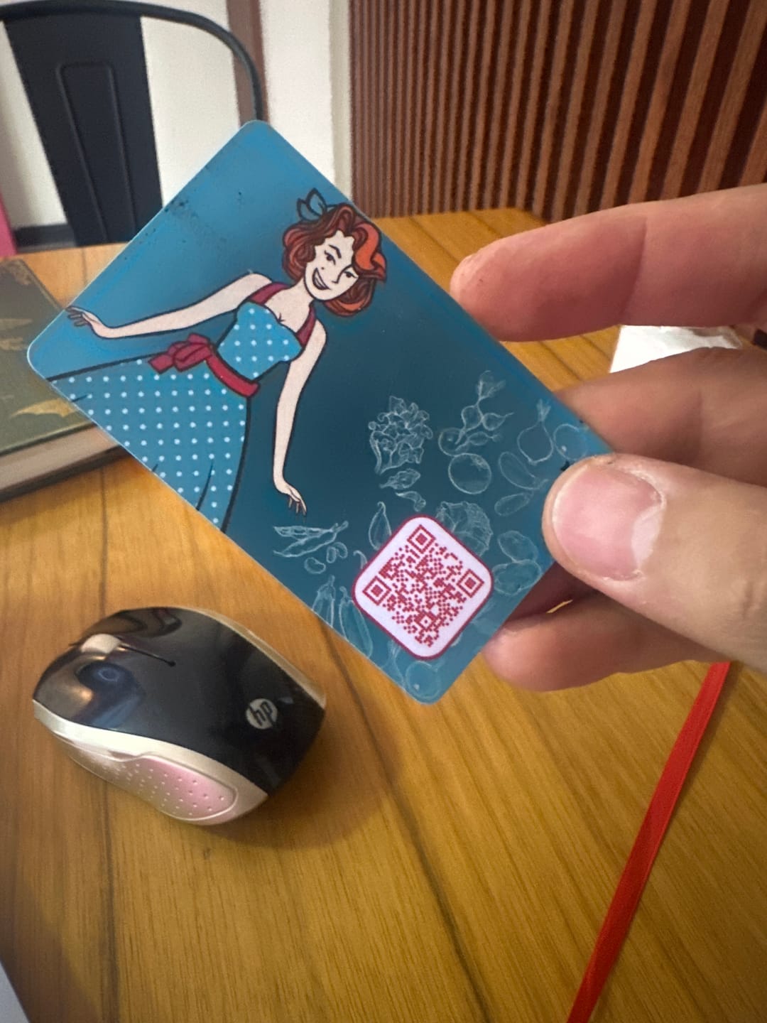 Customer photo review of Tarjeta Personalizada