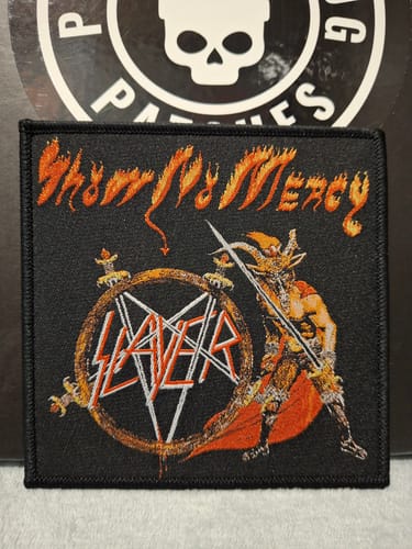 Customer photo review of Slayer - Show No Mercy -  Square Patch