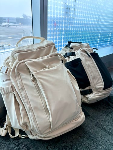 Customer photo review of Blast Quick Access 28L-38L Carry On Travel Backpack