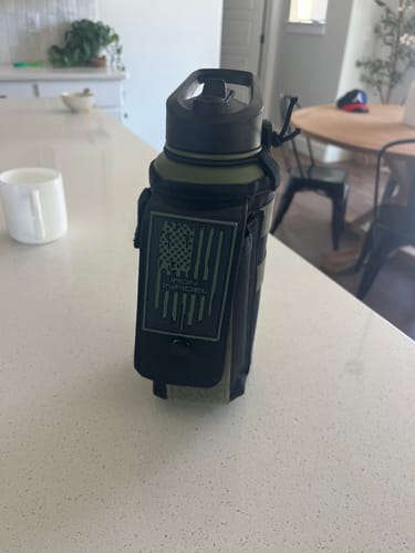 Customer photo review of 32oz Compact Battle Bottles