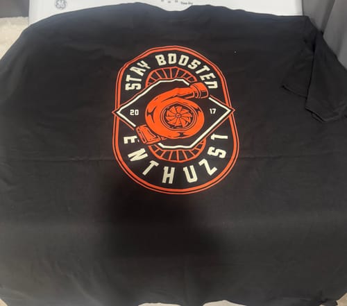 Customer photo review of STAY BOOSTED TEE