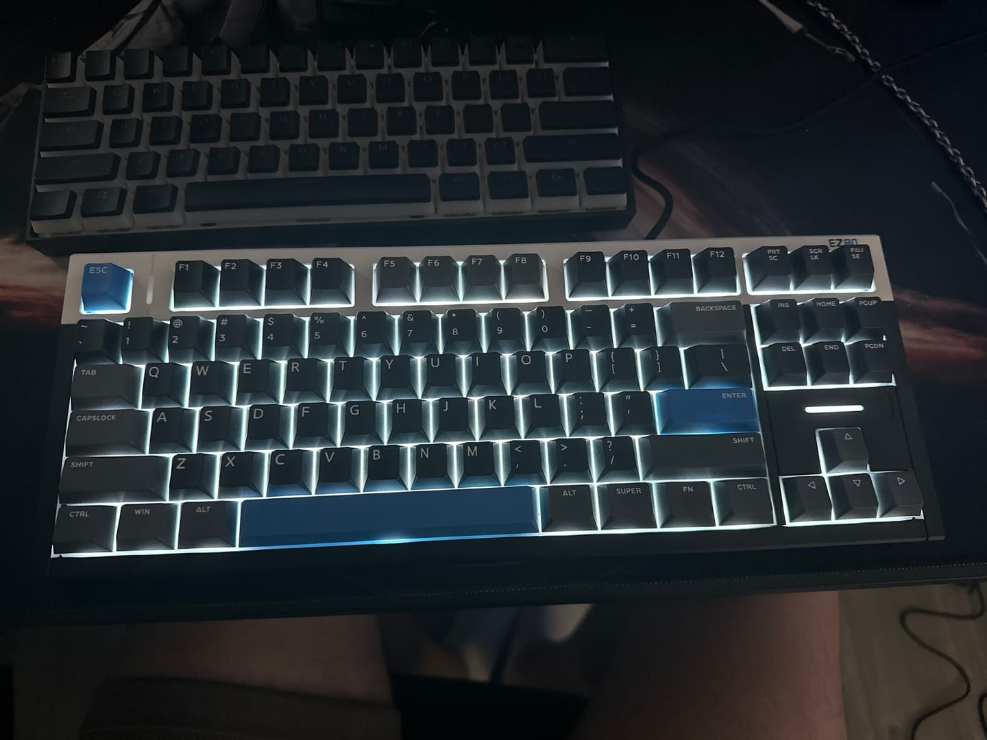 Customer photo review of IQUNIX EZ80 Magnetic Switch Hall Effect Gaming Keyboard