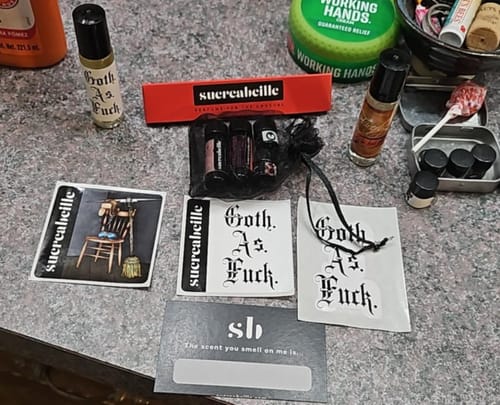 Customer photo review of Goth as Fuck