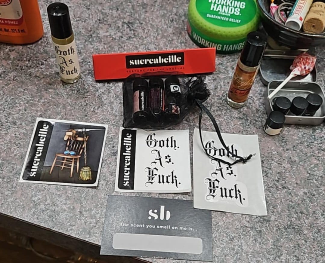 Customer photo review of Goth as Fuck