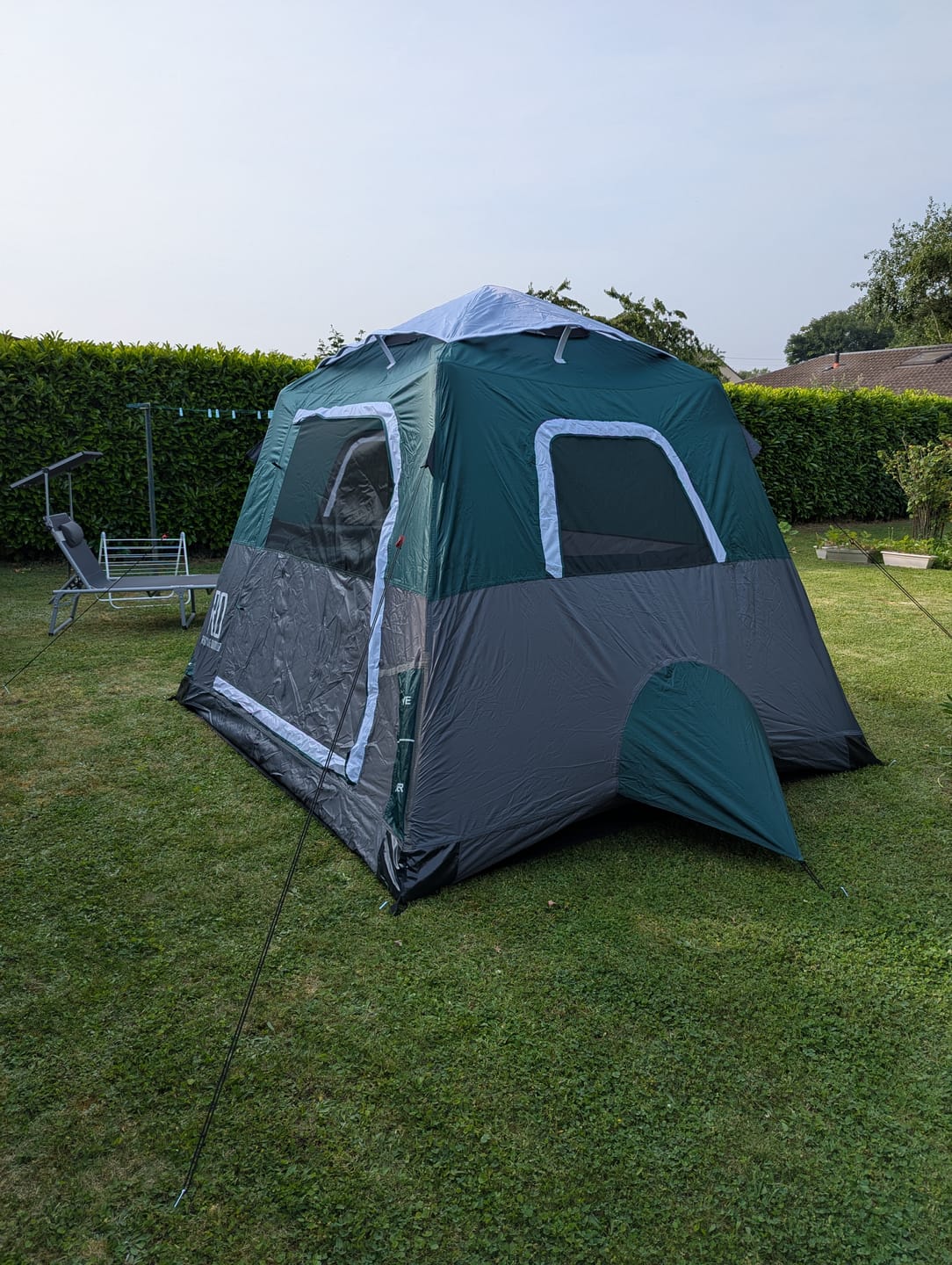 Customer photo review of [PRÉ-COMMANDE] 2-Step Cabin Tent – Très grande taille + Bâche de camping OFFERTE (jusqu’à 10 personnes, FR) — Expédition avant le 16 septembre