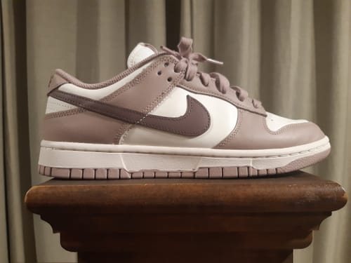 Customer photo review of Nike Dunk Low Sail Plum Eclipse (Women's)