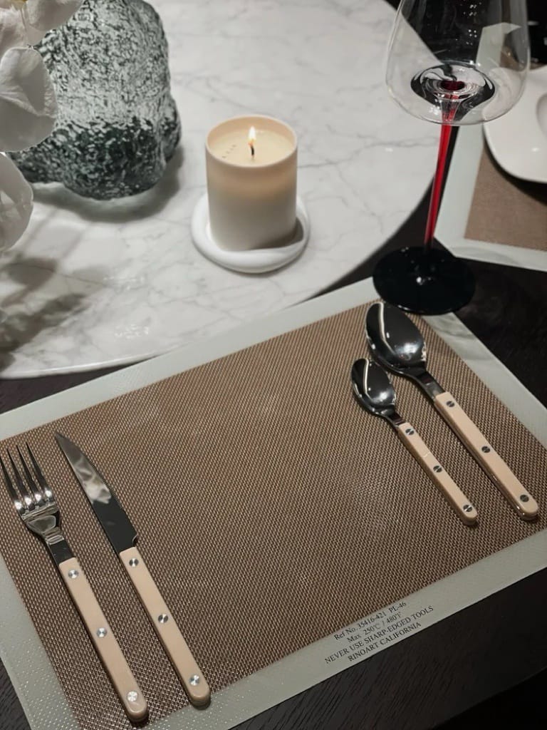 Customer photo review of Nordic Bistrot Style 8-Pics Flatware Set ( $4.9 Each ) - Bistrot Cutlery Set