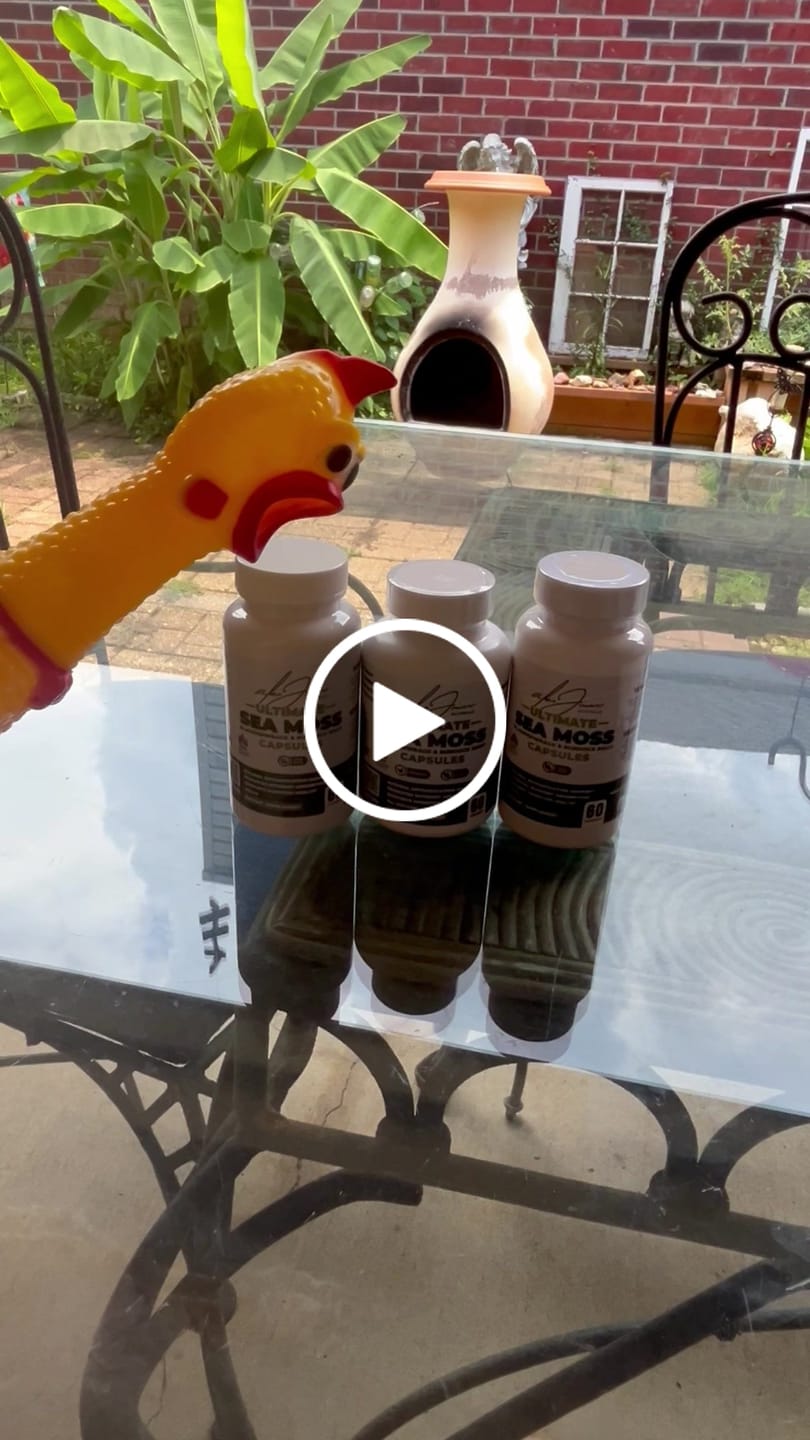 Customer video review of (3-Pack) Ultimate Seamoss Capsules With Bladderwrack & Burdock Root