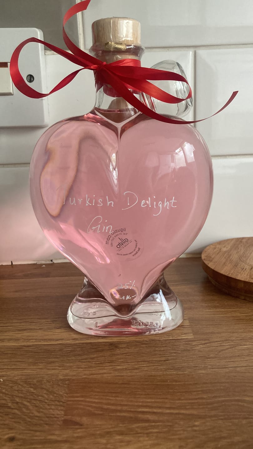 Customer photo review of Turkish Delight Gin - 25%