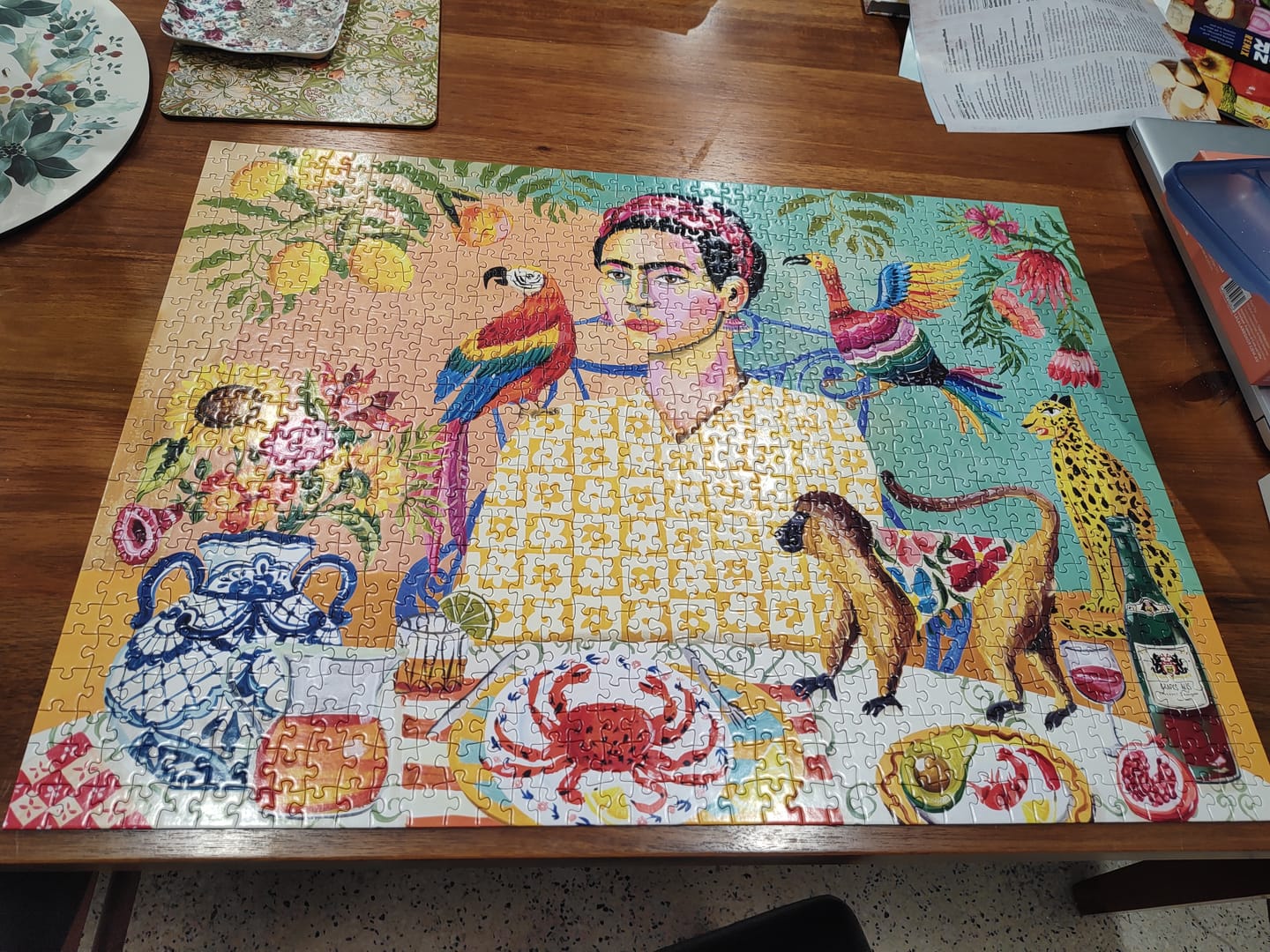 Customer photo review of Puzzle 1000 Life In Colour