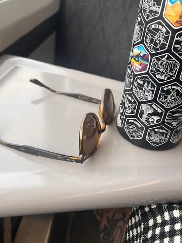 Customer photo review of Lets Wander™ World Explorer Water Bottle + Sticker Set