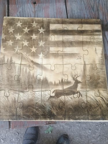 Customer photo review of Monport 90W CO2 Laser Engraver & Cutter (28" x 20") with Autofocus