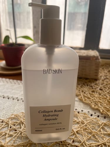 Customer photo review of Bad Skin™ Korean Collagen Bomb Hydrating Ampoule