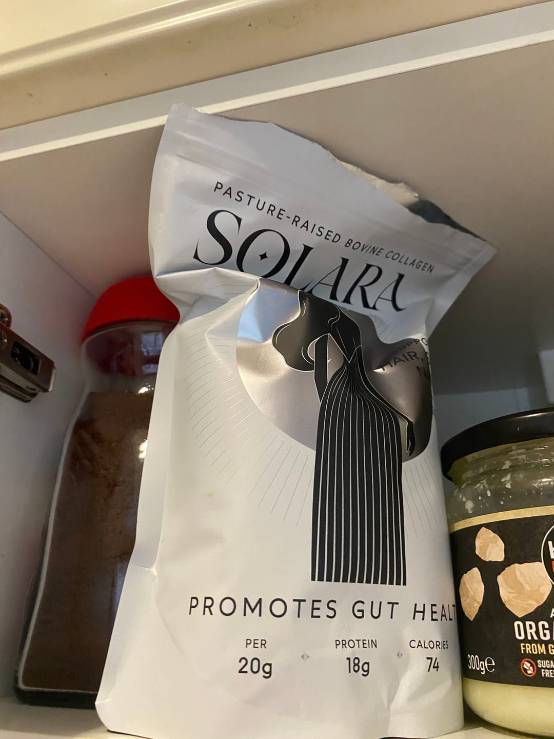 Customer photo review of Solara Bovine Collagen