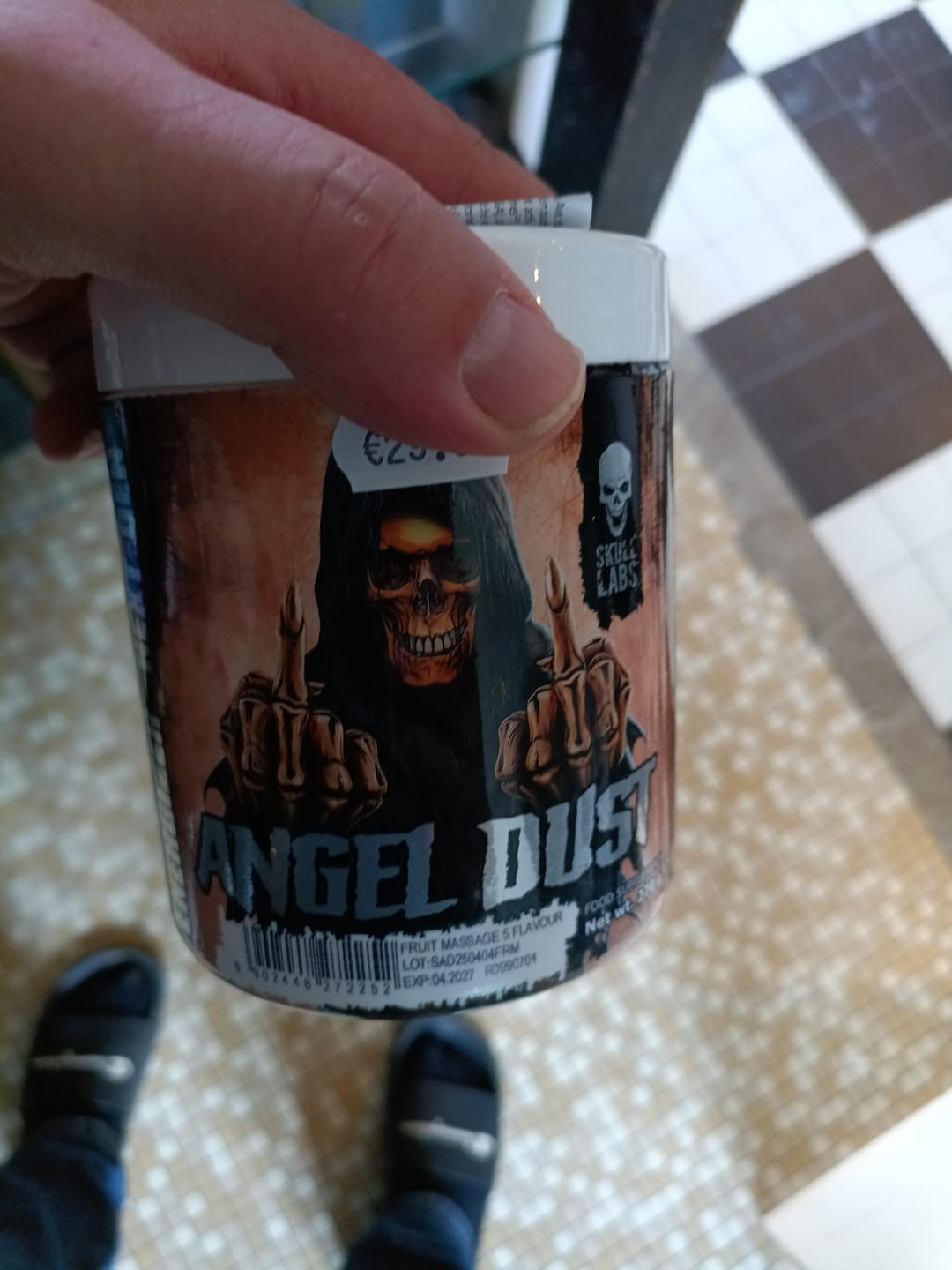 Customer photo review of Angel Dust Pre-Workout