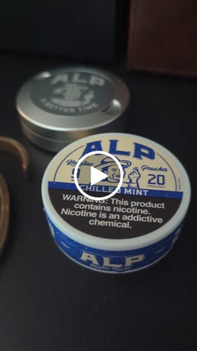 Customer video review of Chilled Mint Nicotine Pouches