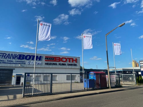 Customer photo review of Fahne inkl. Druck