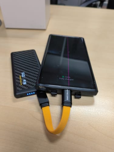 Customer photo review of NLink10 (60W USB-C Magnetic Fast Charging Cable)