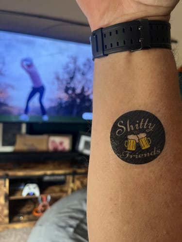 Customer photo review of Create Your Own Tattoo