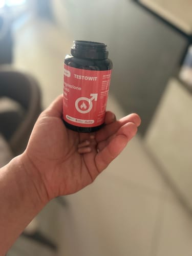 Customer photo review of TESTOWIT - Regolazione ormonale 120 cps NEW!
