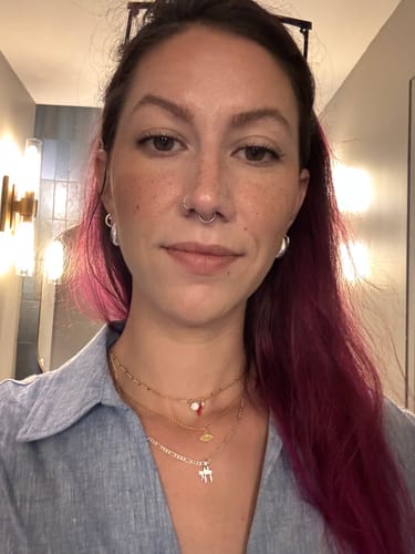 Customer photo review of Chai Chain Necklace