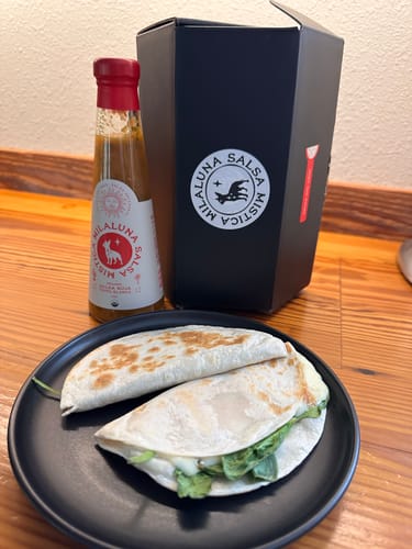 Customer photo review of Salsa Roja with White Truffle