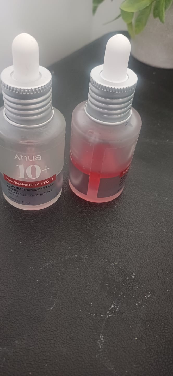 Customer photo review of [Anua] Niacinamide 10% + TXA 4% Dark Spot Correcting Serum 30ml