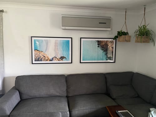 Meelup I Art Print framed in a customer's home - verified photo review
