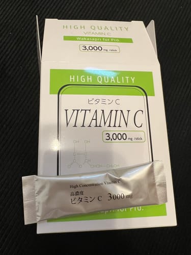 Customer photo review of 高濃度ビタミンC 3,000mg -Wakasapri for Pro.