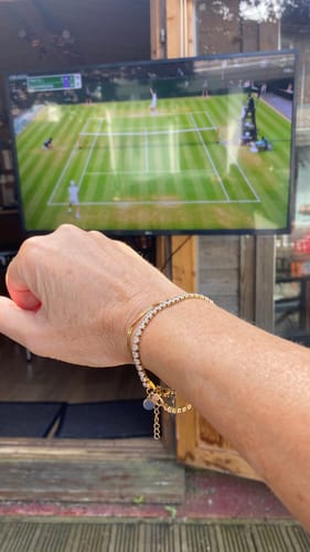 Customer photo review of Tennis Bracelet