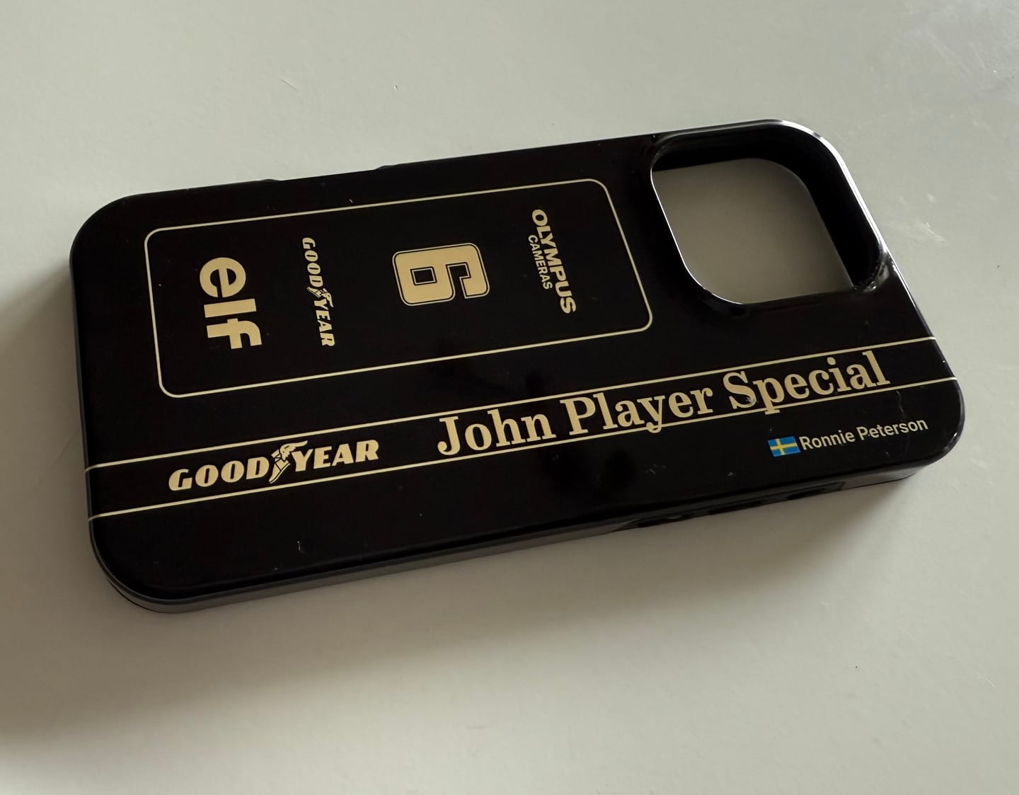 Customer photo review of Lotus 97T/98T Senna F1 Livery - Individuelle Premium Hülle für iPhone