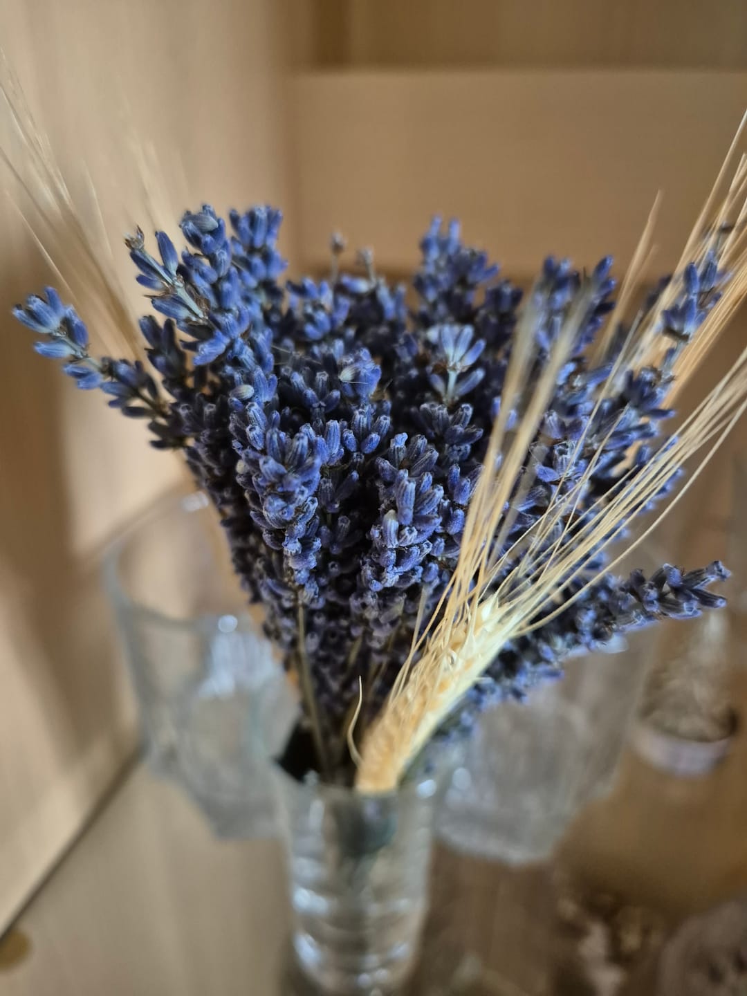 Customer photo review of MINI Provanso levandų puokštelė
