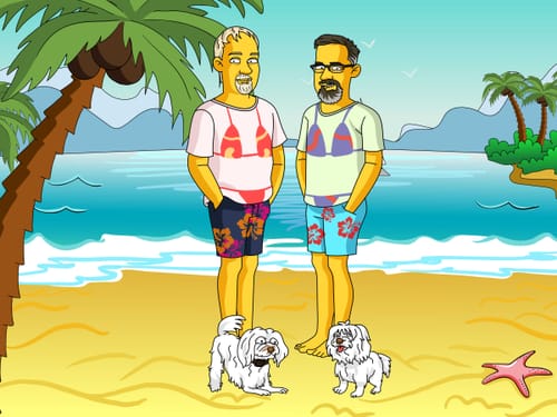 Customer photo review of Premade Background