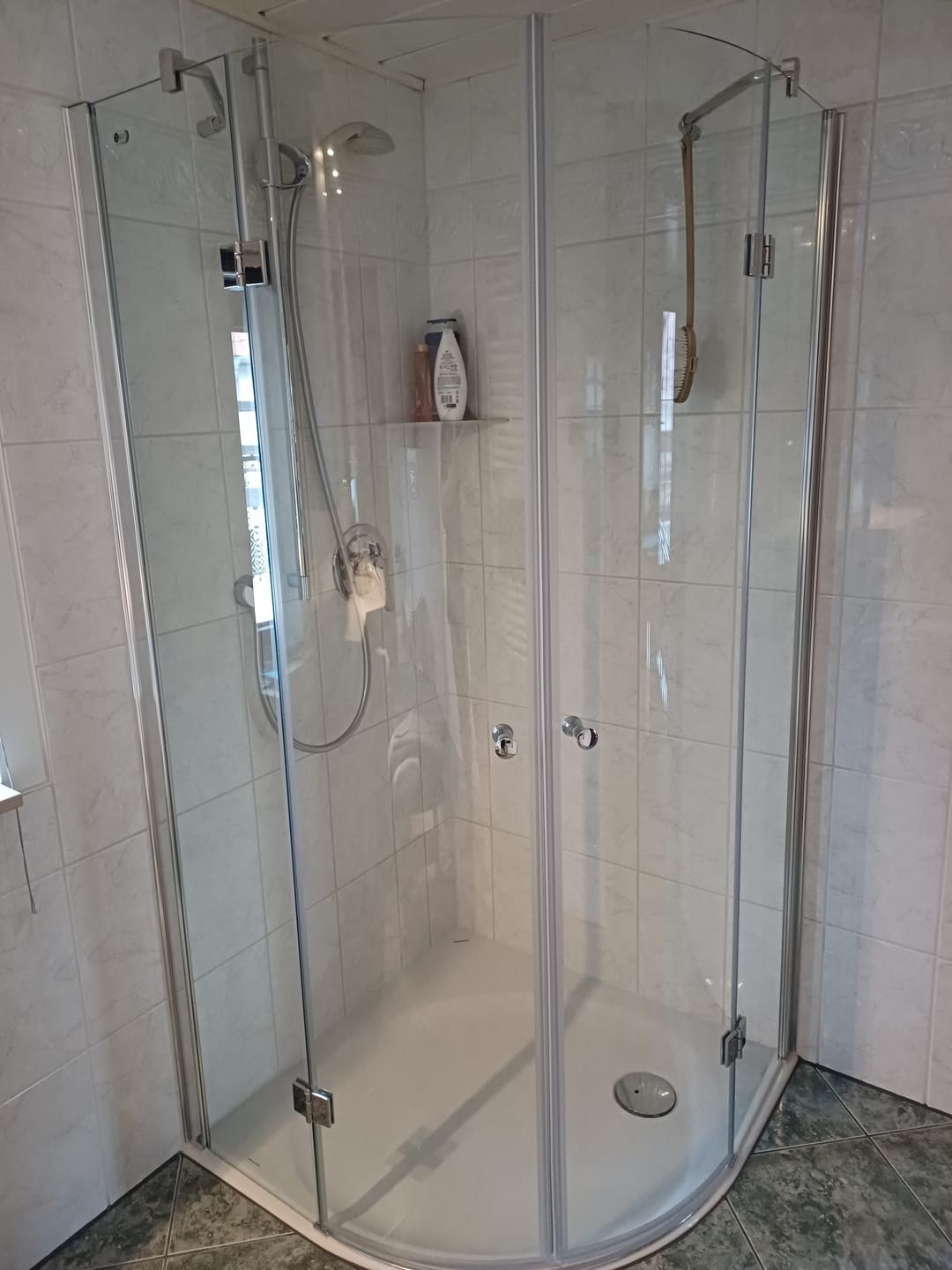 Customer photo review of Runddusche Viertelkreis 8mm SR-008