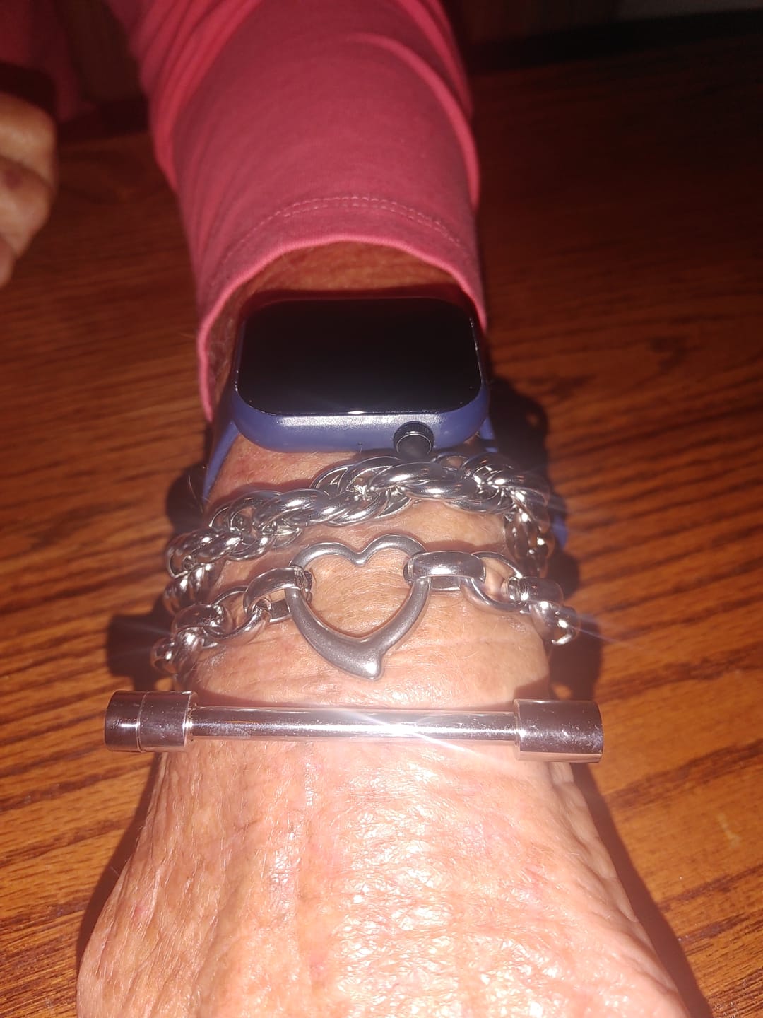 Customer photo review of Audra Bracelet Stack