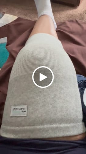 Customer video review of Premium Bamboo Knee Sleeve (Single)