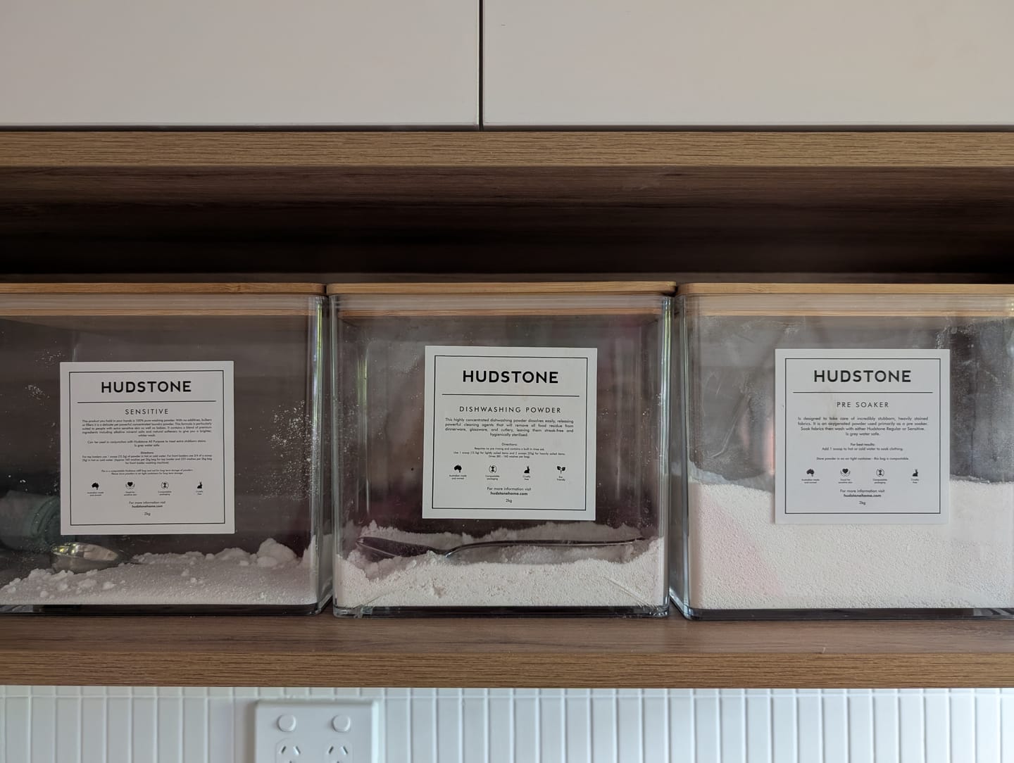 Customer photo review of Hudstone Powder Pack (Free Shipping - Scoops included)
