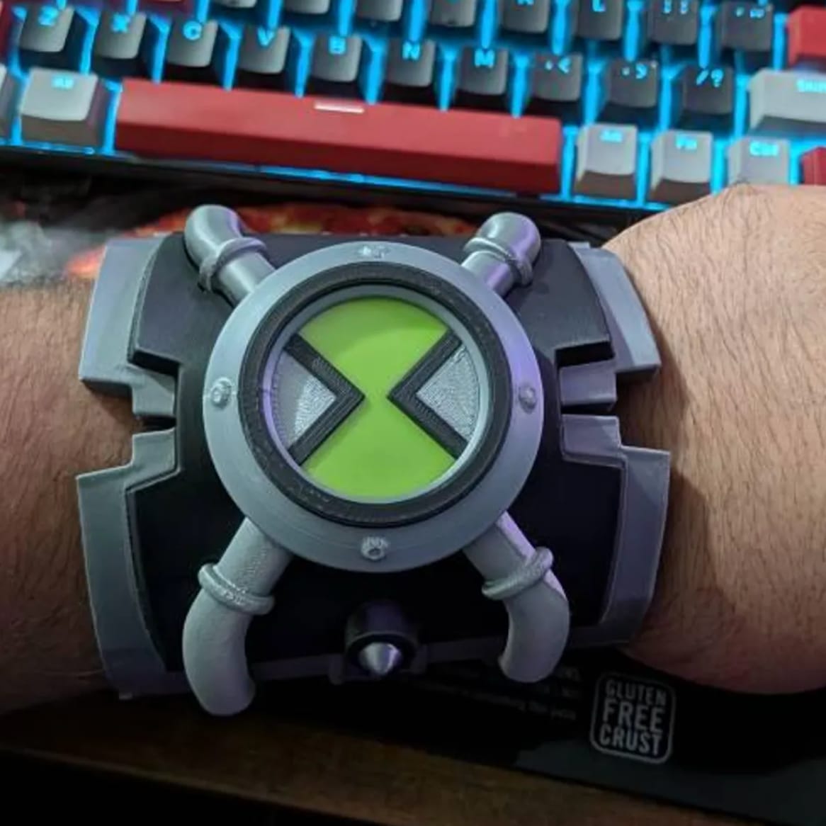 Customer photo review of Screen Touch Function ! Ben 10 Omnitrix Life Size Wearable Replica