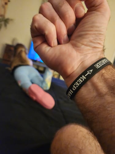Jackson L. review of NOBODY CARES - WRISTBAND image 1 out of 1