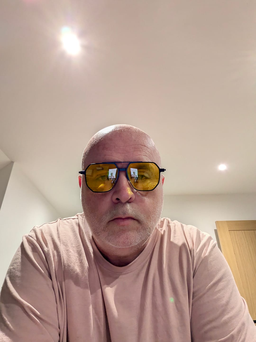 Customer photo review of Stallone | Magnetic Clip-on Eyeglasses Sunglasses | ZanyLen New Arrival 2025