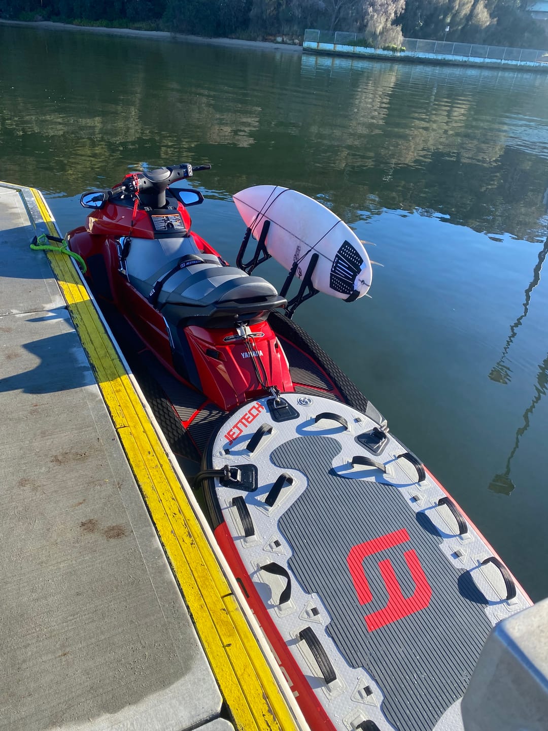 Customer photo review of JET TECH UNIVERSAL BOARD RACKS
