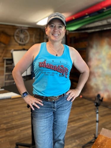Customer photo review of Cheyenne Belt Buckle