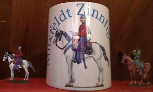 Customer photo review of TassenExpress - Becher Keramik Tasse mit Logo bedruckt 325ml Firmenlogo