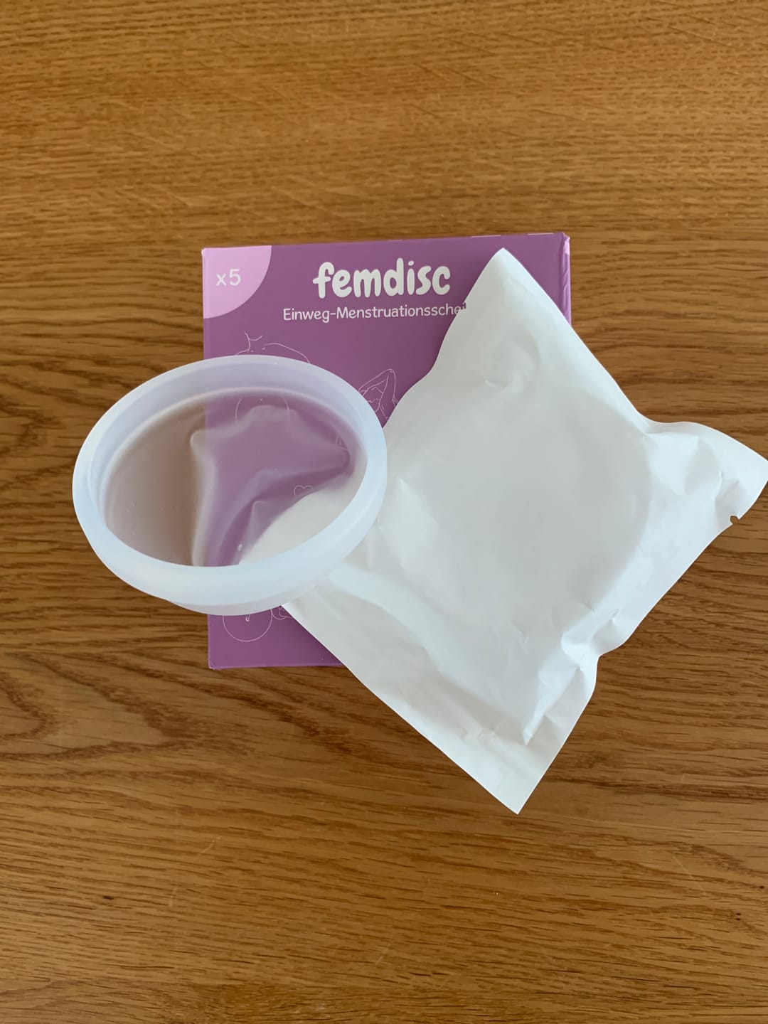 Customer photo review of femdisc Einwegscheiben 5-Pack