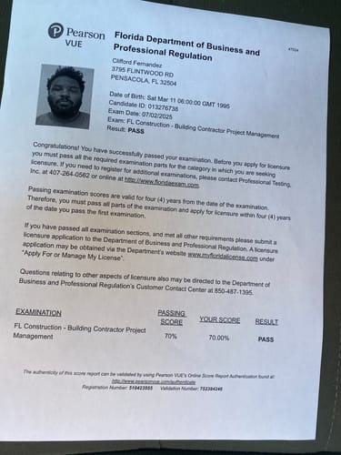 Customer photo review of Plan Reading Practice Questions for GC/BC/RC