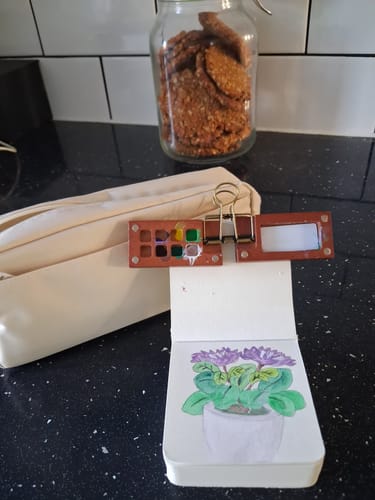 Customer photo review of Tobio's™ Travel Pouch (White)