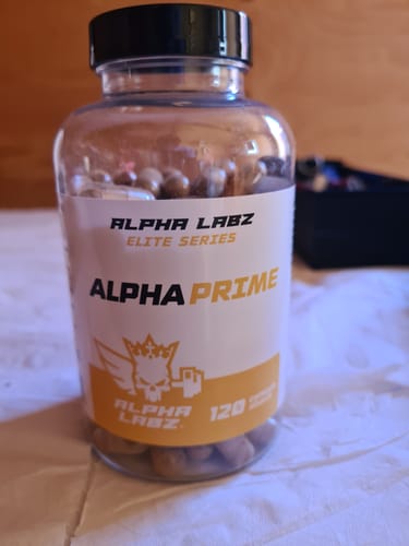 Customer photo review of Alpha Labz - Alpha Prime
