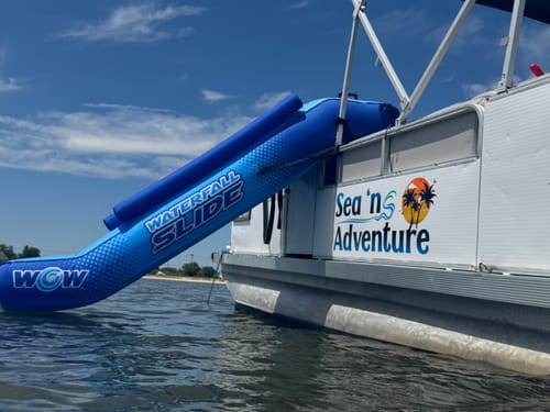 Customer photo review of Custom Digital Boat Name Logo Design