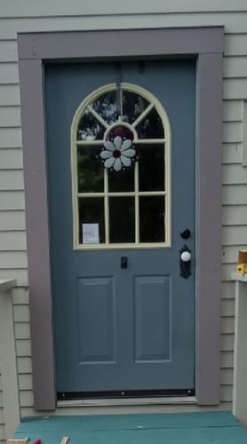 Customer photo review of Venting 1 Lite Glass and Frame Kit (Half Lite)