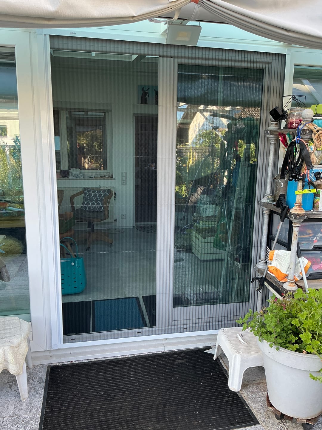Customer photo review of Fliegengitter zum Schieben